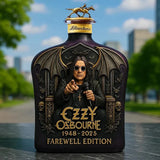 Limited Edition Whisky Decanter with Ozzy Osbourne Relief