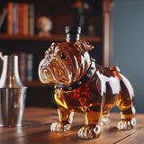 Whisky Bottle - Bulldog Version
