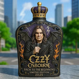 Limited Edition Whisky Decanter with Ozzy Osbourne Relief