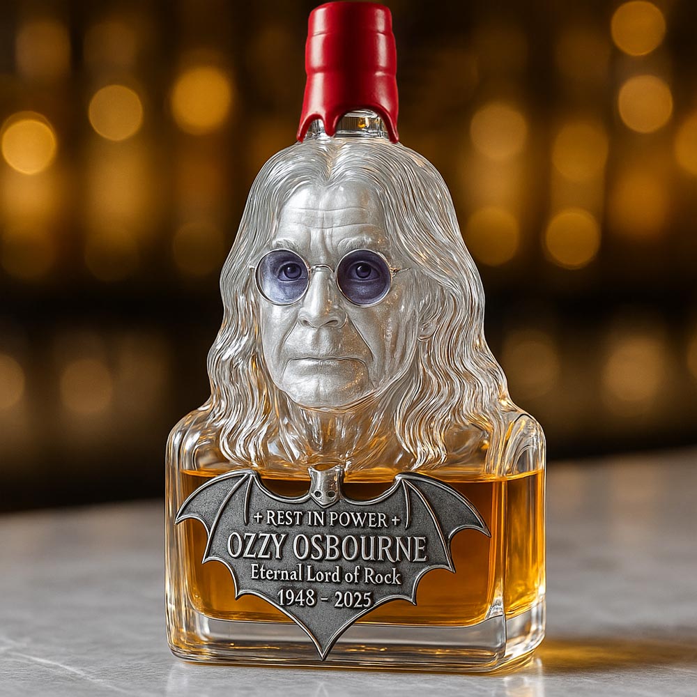 House Whisky — whisky bottle in tribute to Ozzy Osbourne