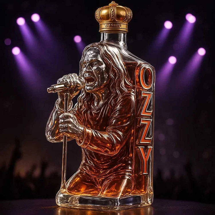2025 Ozzy Osbourne Tour Final Whisky Bottle