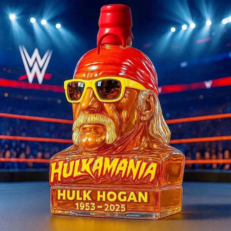 1953 Limited Edition Hulk Hogan Whisky Bottle Keepsake
