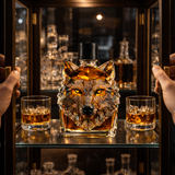 Whisky Bottle - Wolf Head Version