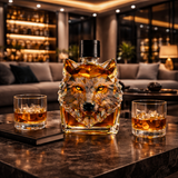 Whisky Bottle - Wolf Head Version