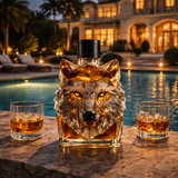 Whisky Bottle - Wolf Head Version