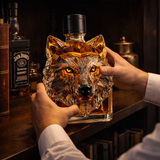 Whisky Bottle - Wolf Head Version