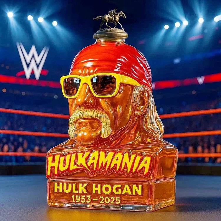 1953 Limited Edition Hulk Hogan Whisky Bottle Keepsake