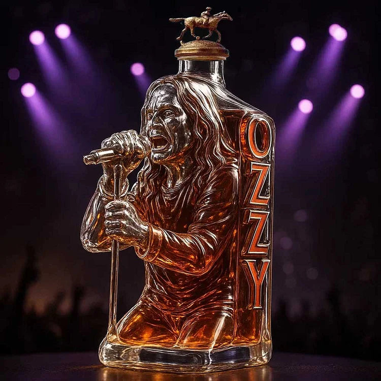 2025 Ozzy Osbourne Tour Final Whisky Bottle